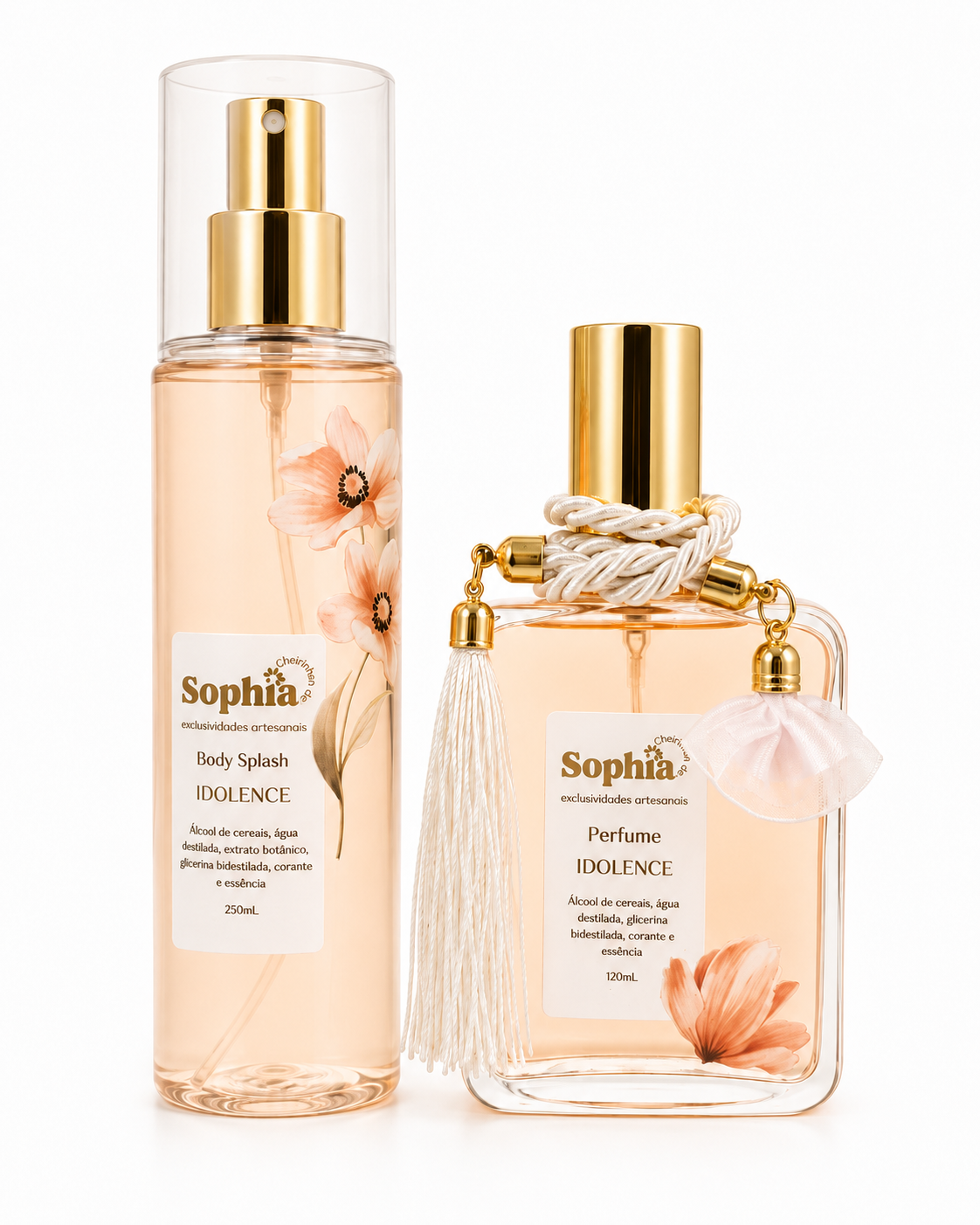 Kit perfume e body splash Idolence