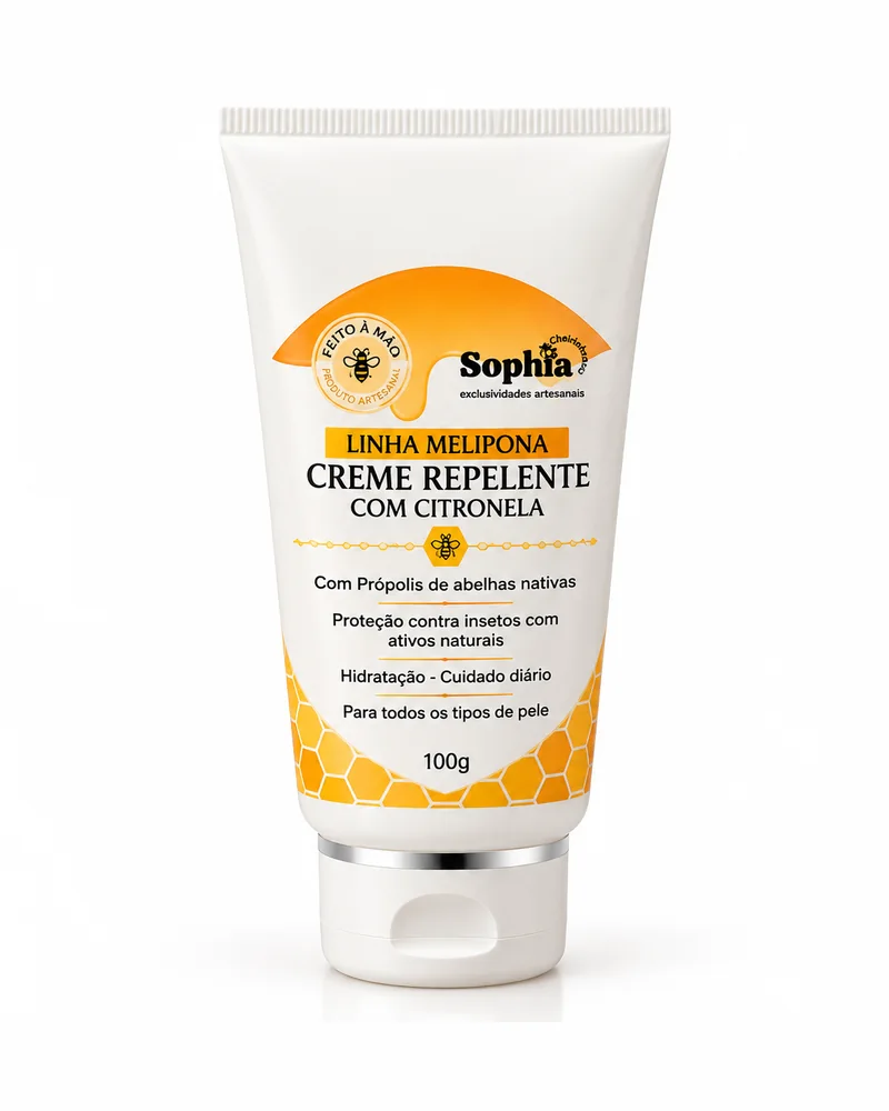 Creme repelente de insetos