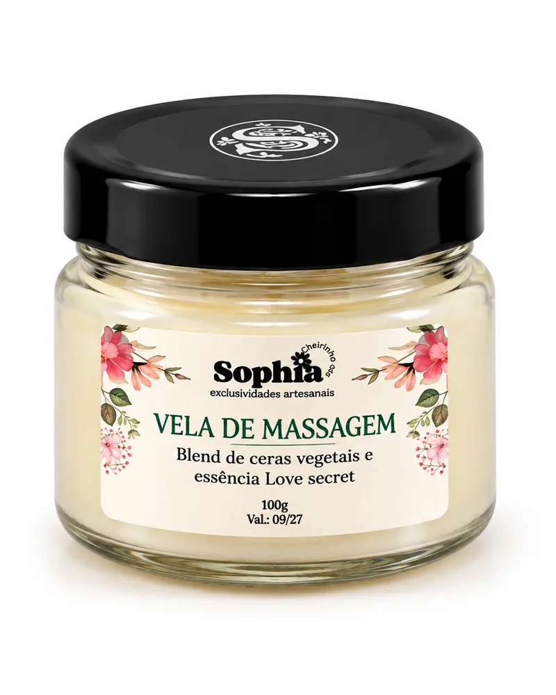 Vela de massagem